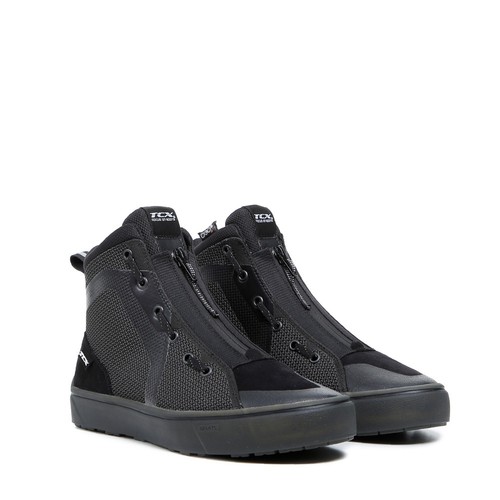 Scarpe moto ikasu air black - da,