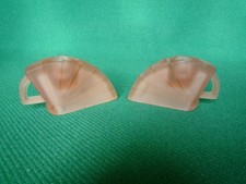 Art Deco  Bagley Frosted Pink