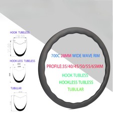 1 Pz Fibra di Carbonio Wave