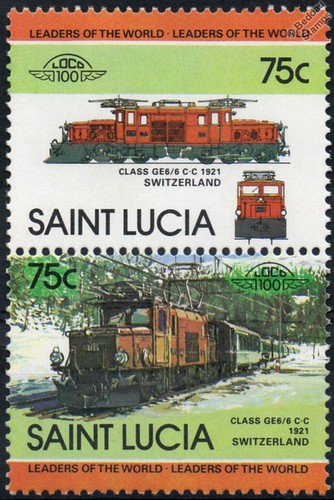 Francobolli treno 1921 - , classe