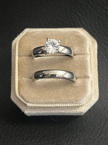 Bellissimo set fede nuziale - set,
