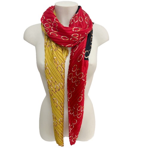 Foulard sciarpa plissettata - sciarpa,