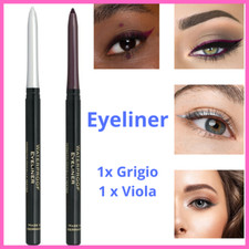 Set eyeliner viola e grigio