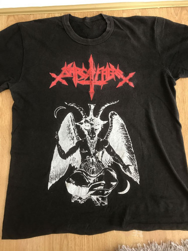 Shirt sarcofago band - sarcofago, tour