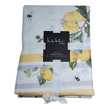 Tovaglia Nicole Miller Home Limoni e Fiori Shabby Chic 60x104 Oblunga