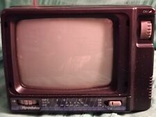 '80s TV Roadstar 400n 5" Black & White Vintage Televisore Portatile Analogico