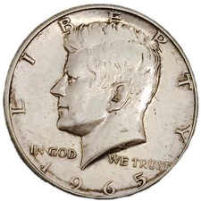 USA 1/2 mezzo dollaro 1965