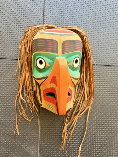 Maschera ritratto kwaguilth - maschera,