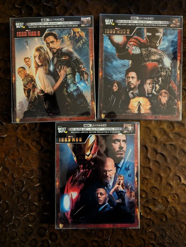 Marvel iron man 4k uhd - 1-3,