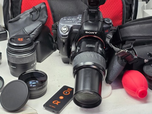 Sony alpha a550 - alpha, 14,2