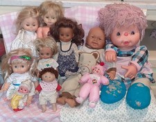 LOTTO BAMBOLE VINTAGE DOLLS
