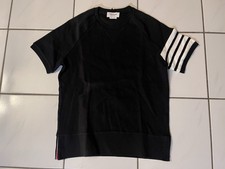 Felpa girocollo Thom Browne 4 bar maglia waffle Giappone taglia 4 DANNEGGIATA