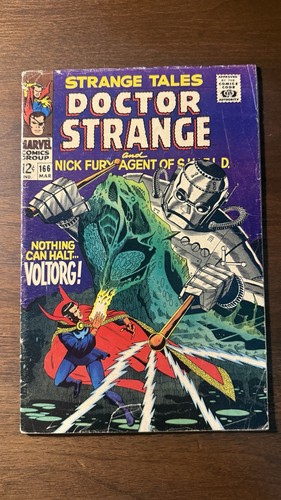 Strange tales 166 marvel - strange,