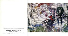 Carlo Hollesch. "Omaggio alla pittura". Galleria Laminima 1969