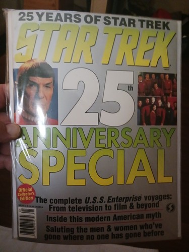 Star trek 25th anniversary - star,
