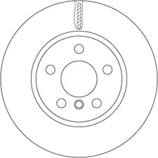 Set freni a disco TRW DF6757 BMW X1 1.5 sDrive 16 d