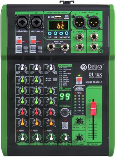 Mixer audio professionale con - audio,