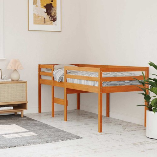 Letto soppalco legno - a,