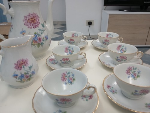 Servizio caffè vintage - servizio,