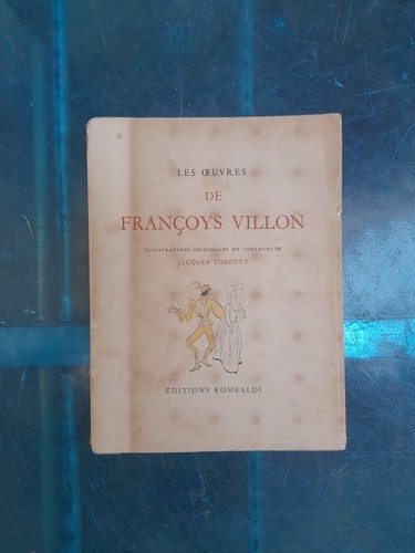 Les oeuvres francois villon - de,