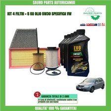 KIT TAGLIANDO OLIO 5W30 5LT 4