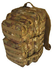 ARIDE MIMETICO WOODLAND Molle ZAINO assalto Grande 36L Tattico Esercito Pacco