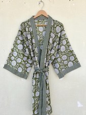 Accappatoi kimono verdi