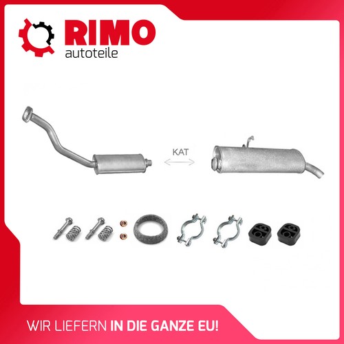 Impianto scarico peugeot - di,