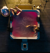 MINIPISCINA IDROMASSAGGIO PISCINA VASCA SPA RISCALDATA 160CM WI-FI 120GETTI LED