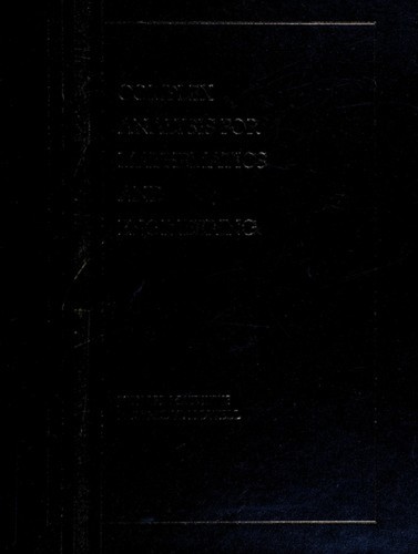 Complex analysis for - analysis,