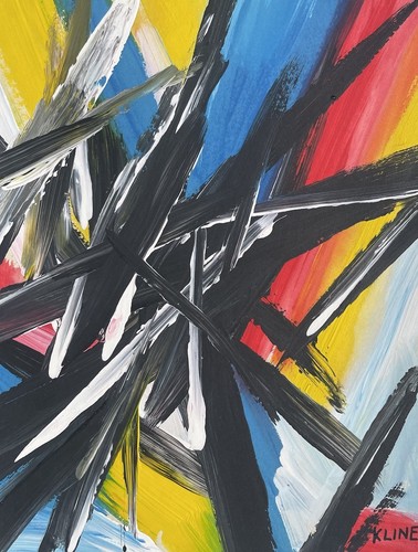 Franz kline quadro originale - quadro,