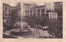 CARTOLINA di LANCIANO - Inaugurazione dell'Acquedotto (1904) - VG nel 1918
