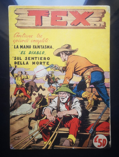 Tex albo oro serie - tex, (prima)
