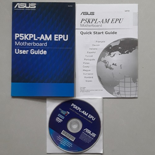 Asus p5kpl epu - epu, intel