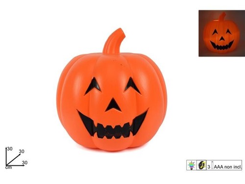 Zucca halloween 30cm con - zucca,