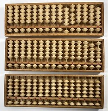 Lotto 3-ogni legno di abaco 15