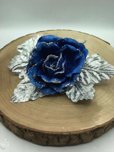 Stock rose blu velluto - 11,