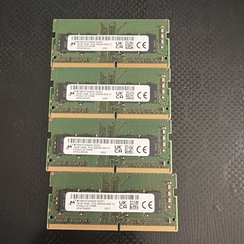 Micron 16gb lotto 64gb - micron,