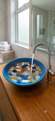 Lavabo resina fatto - lavabo,