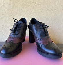 Francesine nere con tacco - Nacrée n°39