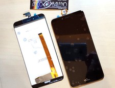 DISPLAY LCD+TOUCH SCREEN per WIKO MOBILE UPULSE 5,5" VETRO SCHERMO U-PULSE NERO