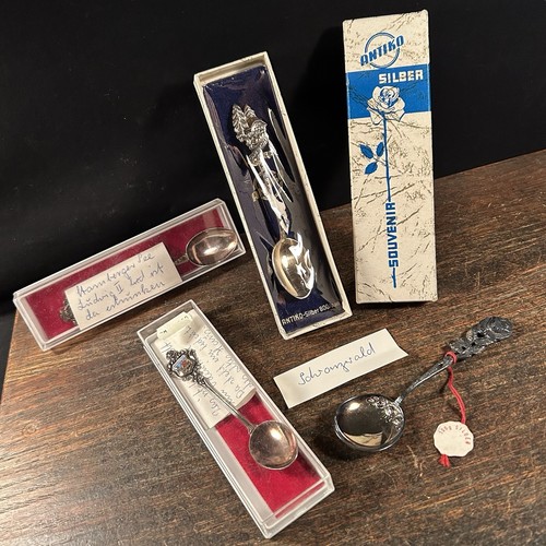 Lotto cucchiai argento vintage
