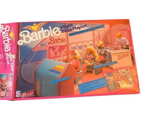 Barbie flight time playset - barbie,