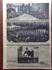 Pagina del 1926 Conferenza Marconi Maltempo Liguria Po Castel Sant'Angelo Roma