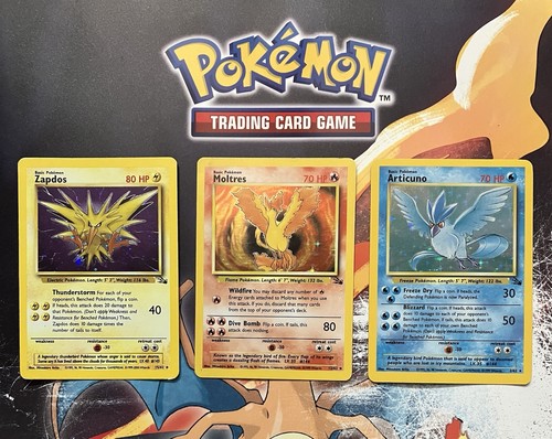 Set pokemon moltres fossil - set,