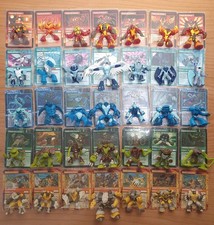 GORMITI serie 2 SECONDA COLLEZIONE COMPLETA 35 personaggi con 35 CARTE ITALIANO