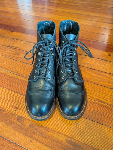 Stivali neri red wing iron - neri,