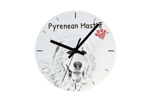 Mastino dei pirenei orologio - mastino,