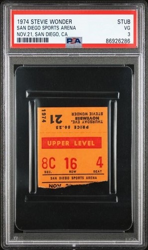 1974 stevie wonder graded - 1974,