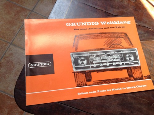 Grundig catalogo auto - catalogo, radio